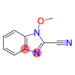1H-Benzimidazole-2-carbonitrile,1-methoxy-(9CI)