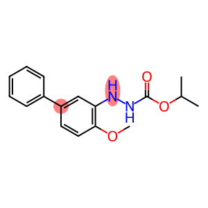 propan-2-yl 2-(4-methoxybiphenyl-3-yl)hydrazinecarboxylate