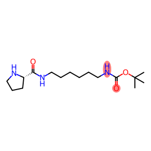 Carbamic acid, [6-[(2-pyrrolidinylcarbonyl)amino]hexyl]-, 1,1-dimethylethyl ester, (S)- (9CI)