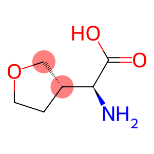 3-Furanacetic acid, α-aminotetrahydro-, (αS,3S)-