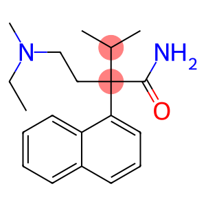 α-[2-[Ethyl(methyl)amino]ethyl]-α-isopropyl-1-naphthaleneacetamide