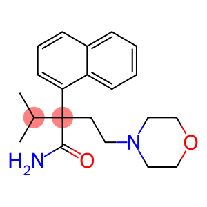 α-Isopropyl-α-(2-morpholinoethyl)-1-naphthaleneacetamide