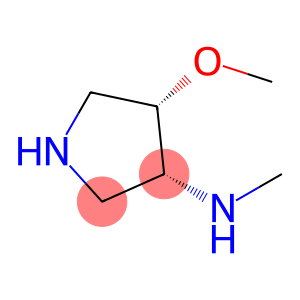 3-Pyrrolidinamine, 4-methoxy-N-methyl-, (3R,4S)-rel-