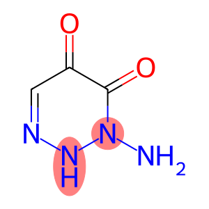 1,2,3-Triazine-4,5-dione, 3-amino-2,3-dihydro-