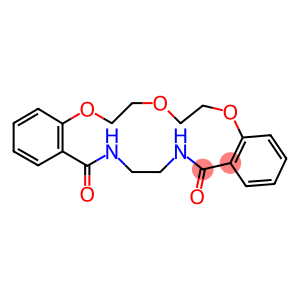 6,7,9,10,17,18,19,20-octahydrodibenzo[h,p][1,4,7,11,14]trioxadiazacycloheptadecine-16,21-dione