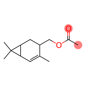 Bicyclo[4.1.0]hept-4-ene-3-methanol, 4,7,7-trimethyl-, 3-acetate