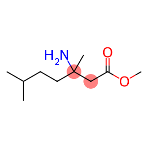 3-氨基-3,6-二甲基庚酸甲酯