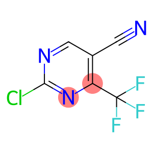 5-Pyrimidinecarbonitrile, 2-chloro-4-(trifluoromethyl)-