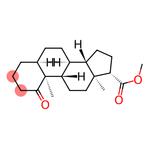 5β-Androstane-17β-carboxylic acid, 1-oxo-, methyl ester (6CI,7CI,8CI)