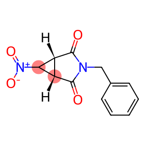 3-Azabicyclo[3.1.0]hexane-2,4-dione, 6-nitro-3-(phenylmethyl)-, (1α,5α,6α)-