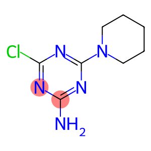 4-CHLORO-6-(PIPERIDIN-1-YL)-1,3,5-TRIAZIN-2-AMINE