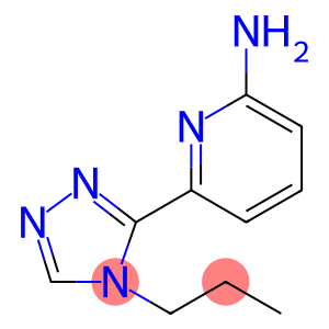 6-(4-propyl-4H-1,2,4-triazol-3-yl)pyridin-2-amine