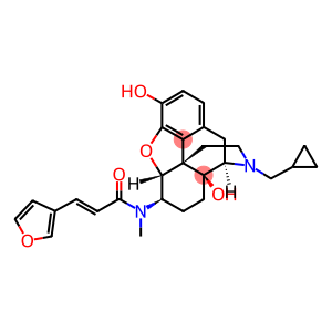 (E)-N-[(5alpha,6beta)-17-(Cyclopropylmethyl)-4,5-epoxy-3,14-dihydroxymorphinan-6-yl]-3-(3-furanyl)-N-methyl-2-propenamide