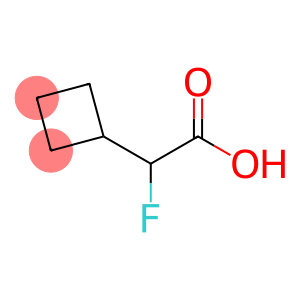 Cyclobutaneacetic acid, α-fluoro-