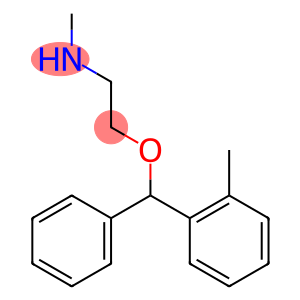N-Methyl-2-[(2-methylphenyl)phenylmethoxy]ethanamine