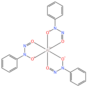 N-亚硝基苯胲铝盐