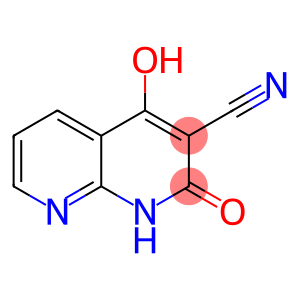 1,8-Naphthyridine-3-carbonitrile, 1,2-dihydro-4-hydroxy-2-oxo-