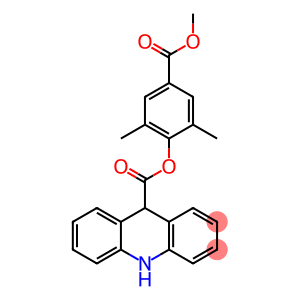 9-Acridinecarboxylic acid, 9,10-dihydro-, 4-(methoxycarbonyl)-2,6-dimethylphenyl ester