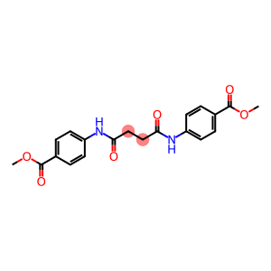 dimethyl 4,4'-[(1,4-dioxo-1,4-butanediyl)di(imino)]dibenzoate