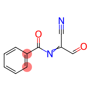 Benzamide, N-(1-cyano-2-oxoethylidene)-
