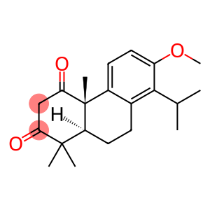 (+)-13-Methoxytotara-8,11,13-triene-1,3-dione