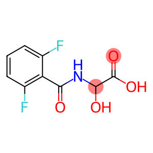 Acetic  acid,  [(2,6-difluorobenzoyl)amino]hydroxy-  (9CI)