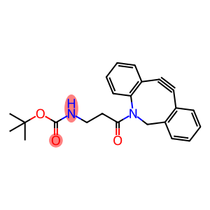Carbamic acid, N-[3-(11,12-didehydrodibenz[b,f]azocin-5(6H)-yl)-3-oxopropyl]-, 1,1-dimethylethyl ester