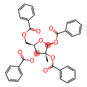 1,2,3,5-四-O-苯甲酰基-2-C-甲基-Β-D-呋喃核糖