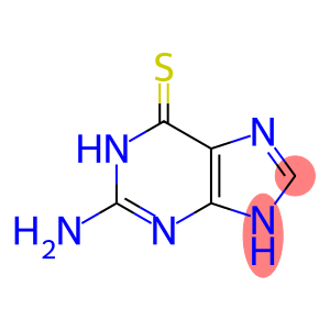 2-amino-6-mercaptopurine crystalline