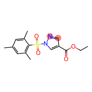 ethyl 1-(2,4,6-trimethylbenzenesulfonyl)-1H-pyrazole-4-carboxylate