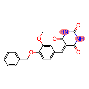 5-[4-(benzyloxy)-3-methoxybenzylidene]-2,4,6(1H,3H,5H)-pyrimidinetrione