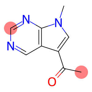 1-{7-methyl-7H-pyrrolo[2,3-d]pyrimidin-5-yl}ethan-1-one