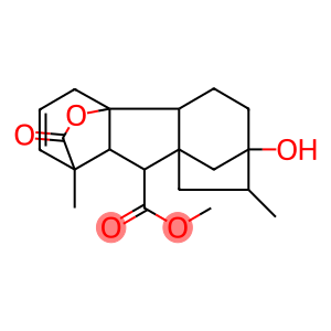 Gibb-2-ene-1,10-dicarboxylic acid, 4a,7-dihydroxy-1,8-dimethyl-, 1,4a-lactone, 10-methyl ester, (1α,4aα,4bβ,10β)- (9CI)