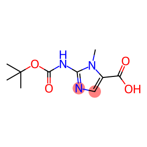 1H-Imidazole-5-carboxylic acid, 2-[[(1,1-dimethylethoxy)carbonyl]amino]-1-methyl-