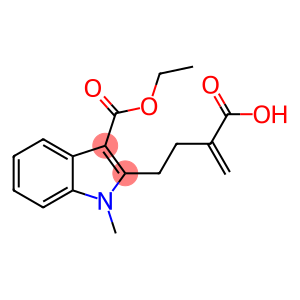 1H-Indole-2-butanoic acid, 3-(ethoxycarbonyl)-1-methyl-α-methylene-