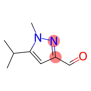 1H-Pyrazole-3-carboxaldehyde, 1-methyl-5-(1-methylethyl)-