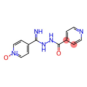 4-氰基吡啶氮氧化物与异烟肼的未合环物