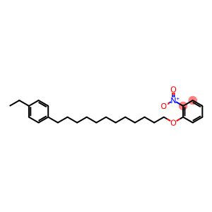 Benzene, 1-[[12-(4-ethylphenyl)dodecyl]oxy]-2-nitro-