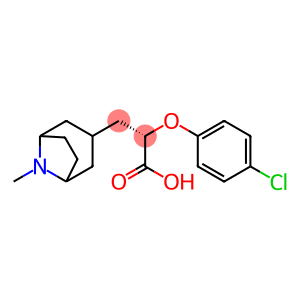 Propanoic acid, 2-(4-chlorophenoxy)-, (3-endo)-8-methyl-8-azabicyclo[3.2.1]oct-3-yl ester, (2S)-