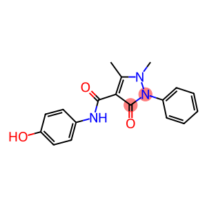 2,3-dihydro-N-(4-hydroxyphenyl)-1,5-dimethyl-3-oxo-2-phenyl-1H-pyrazole-4-carboxamide