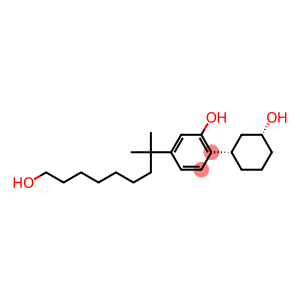 2-[(1S,3R)-3-hydroxycyclohexyl]-5-(9-hydroxy-2-methylnonan-2-yl)phenol