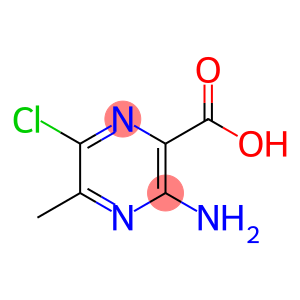 3-Amino-6-chloro-5-methylpyrazine-2-carboxylic acid