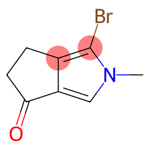 1-bromo-2-methyl-5,6-dihydrocyclopenta[c]pyrrol-4(2H)-one