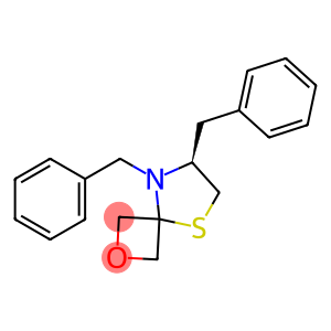 2-Oxa-5-thia-8-azaspiro[3.4]octane, 7,8-bis(phenylmethyl)-, (7S)-