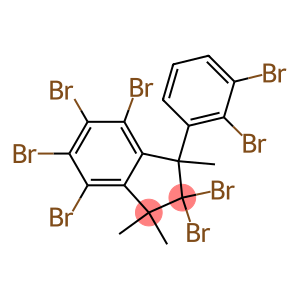 Octabromo-1,1,3-trimethyl-3-phenyl indan