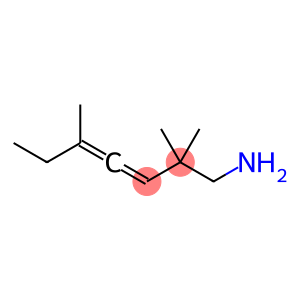 3,4-Heptadien-1-amine,  2,2,5-trimethyl-