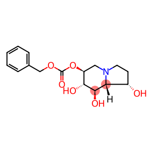 Carbonic acid, octahydro-1,7,8-trihydroxy-6-indolizinyl phenylmethyl ester, [1S-(1α,6β,7α,8β,8aβ)]- (9CI)