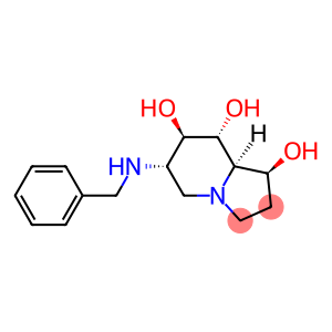 1,7,8-Indolizinetriol, octahydro-6-[(phenylmethyl)amino]-, [1S-(1α,6β,7α,8β,8aβ)]- (9CI)
