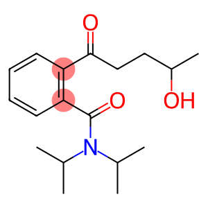 2-(4-hydroxypentanoyl)-N,N-diisopropylbenzamide