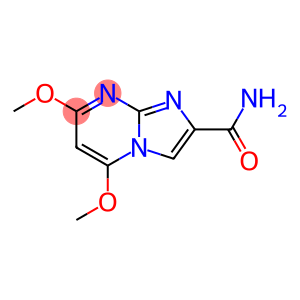 5,7-dimethoxyimidazo<1,2-a>pyrimidine-2-carboxamide